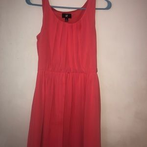 Coral Cocktail Dress